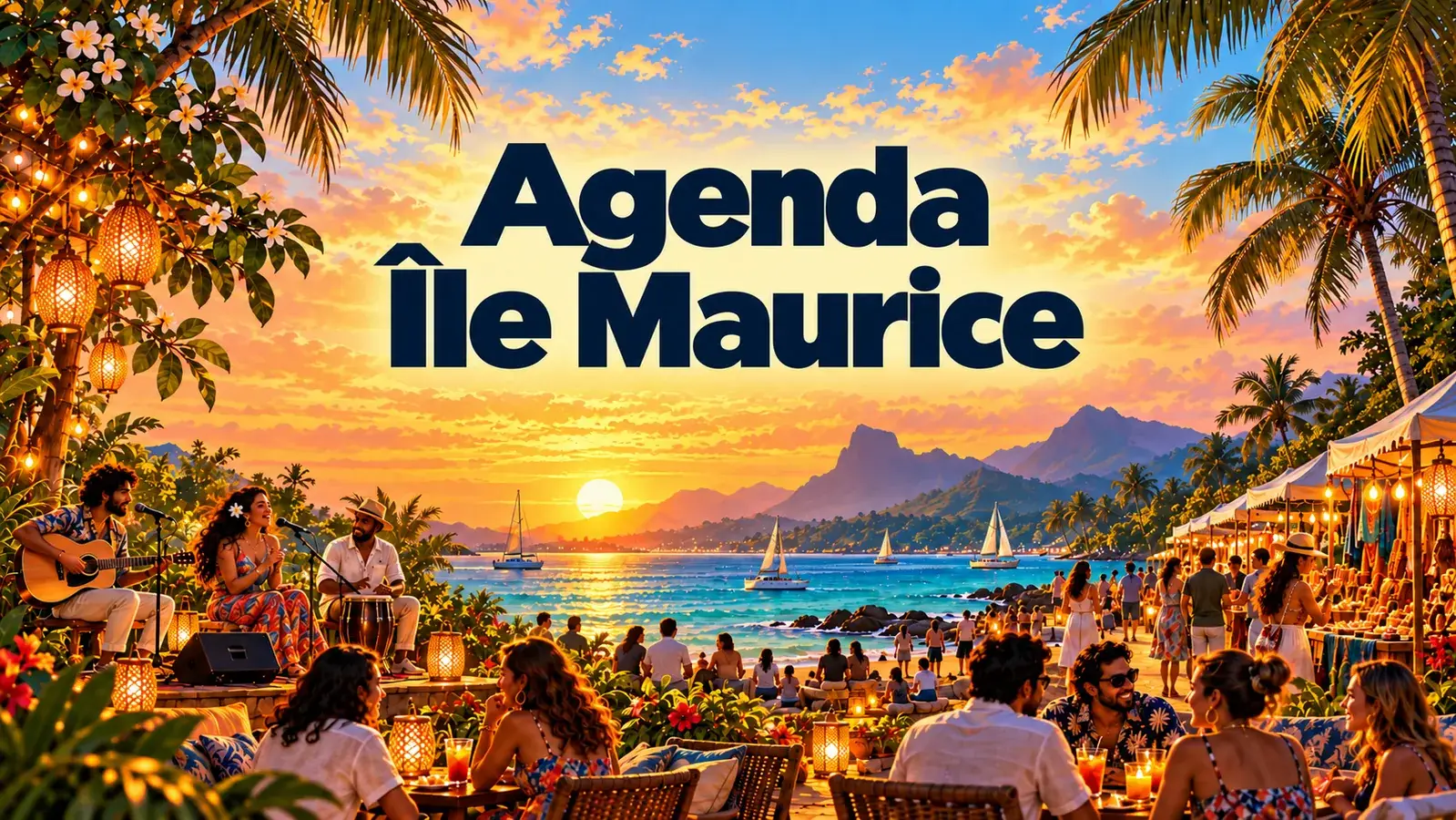 Agenda de l'île Maurice — Concerts, festivals et sorties