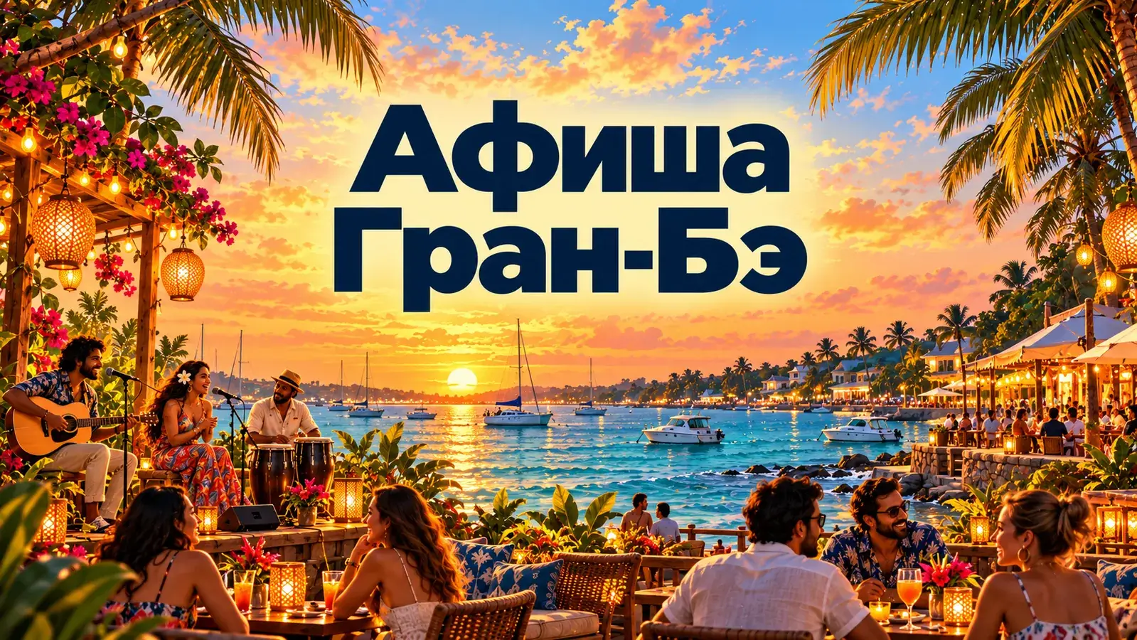 Афиша Гран-Бэ — вечеринки, живая музыка и события