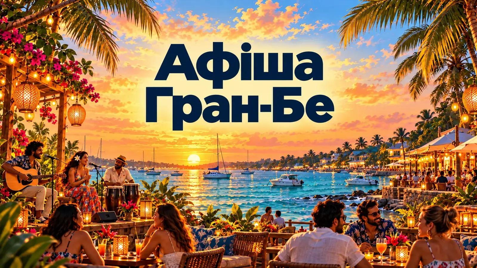 Афіша Гран-Бе — вечірки, жива музика та події