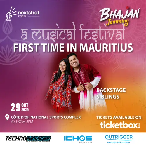 Backstage Siblings — Bhajan Jamming Festival, Moka, 29. Oktober 2026