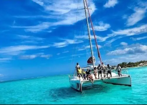 Katamaranfahrt an der Ostküste ab Trou d’Eau Douce