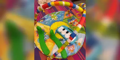 Музыкальный развивающий коврик для малыша