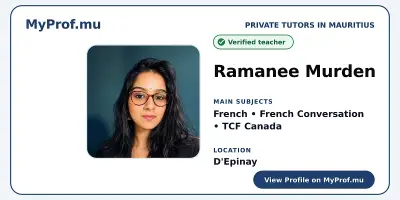 Ramanee Murden | Französischlehrerin