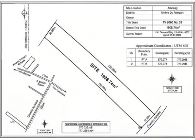 Terreno ad Amaury — 1.908,74 m²