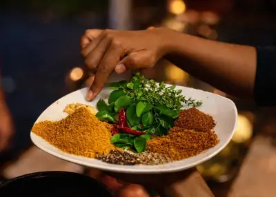 Masala mauricien pour poisson, moulu à Riambel