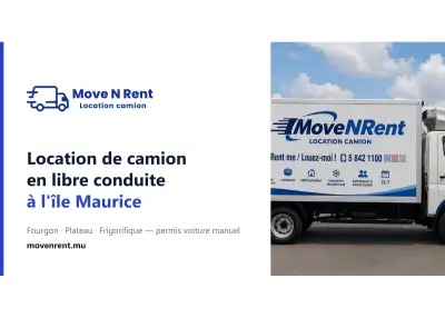 MoveNRent-Lkw-Miete für Umzüge auf Mauritius