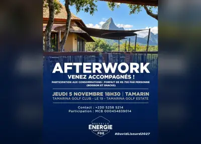Afterwork à Tamarin — Nouvelle Énergie
